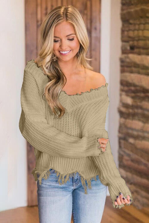 All Torn Up Sweater
