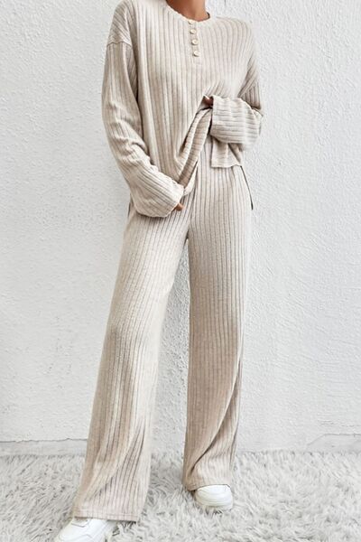Henley Top Cozy Set