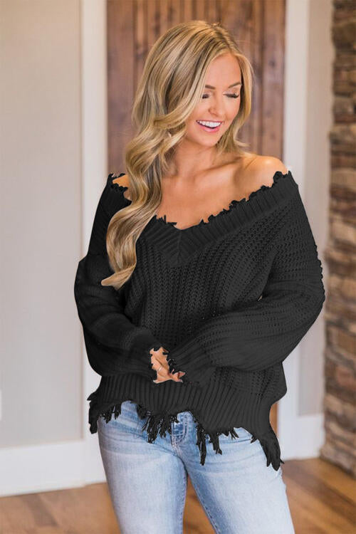 All Torn Up Sweater