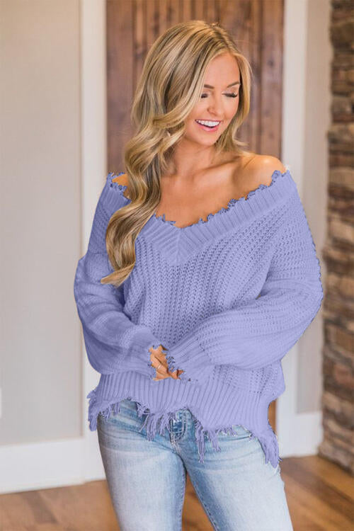 All Torn Up Sweater