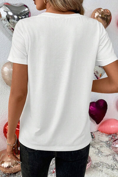 XOXO Lips Graphic T-Shirt