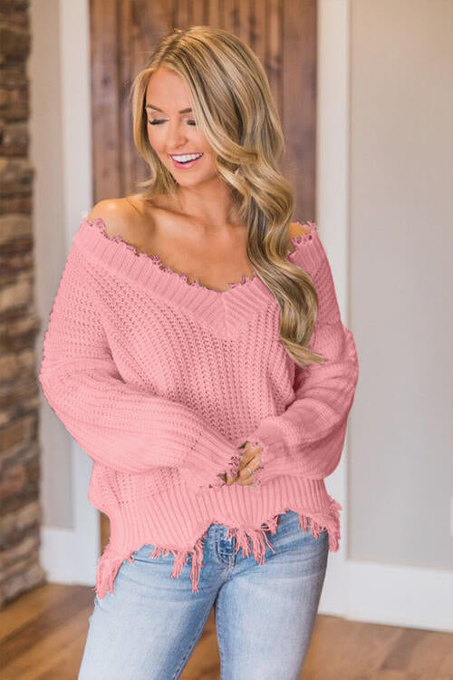 All Torn Up Sweater