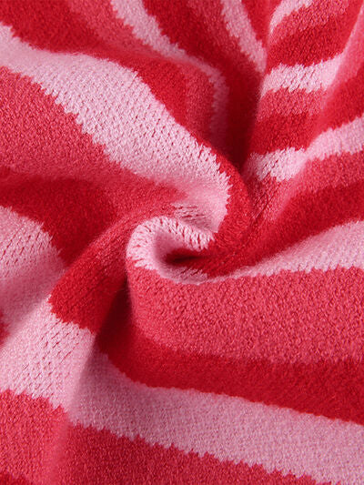 Swirled Heart Sweater Vest Top