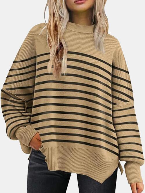 Slit Sides Sweater