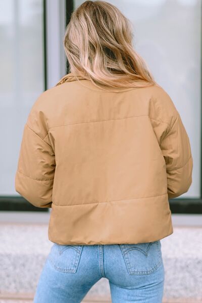 Zip-Up Puffer Jacket