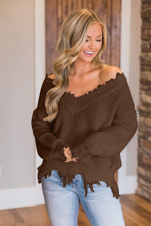 All Torn Up Sweater